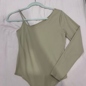 Abercrombie One Shoulder Bodysuit
